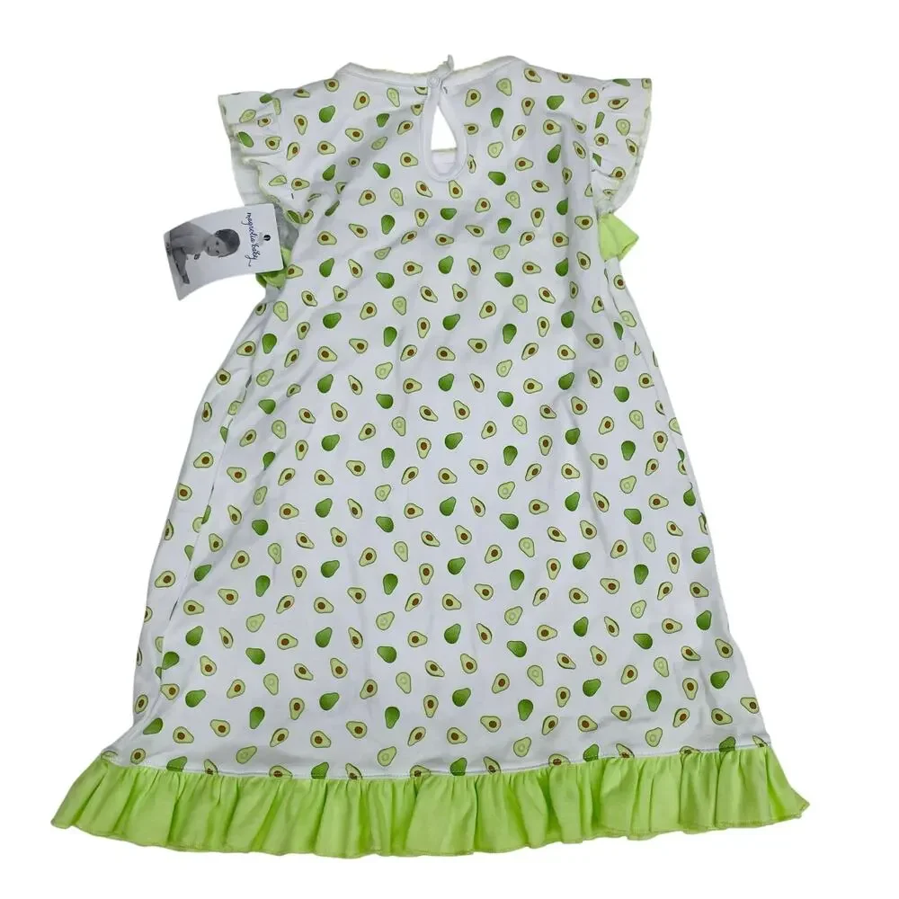 NWT Magnolia Baby 24M Tiny Avocado Flutter Dress